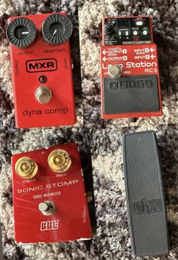 Guitar Pedals! - boss , mxr , ehx , Bbe