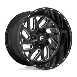 Fuel Triton Gloss Black Milled | Truck Fitment Wheels Rims