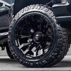 Wheels Fuel 20x9 Tires 35 Of Road Available 