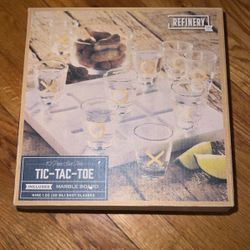 Tic Tac Toe Shot Glass Set