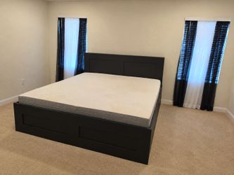 King Bedroom with mattress need very deep cleaning GONE TODAY you have to take it apart & pickup