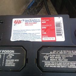 AAA BATTERY WORKS 12.5 VDC ON THE DMM 