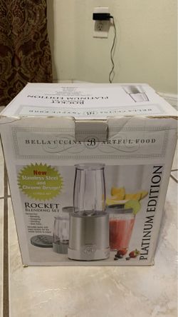 Bella rocket blending set as it condition 32837 area