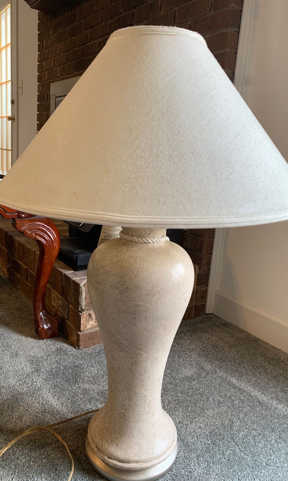 Two Harris table lamps