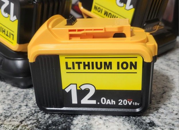 New 20v 12ah Lithium Ion Battery For Dewalt Tools