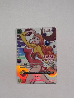 Nami Round One x One Piece Promo Card