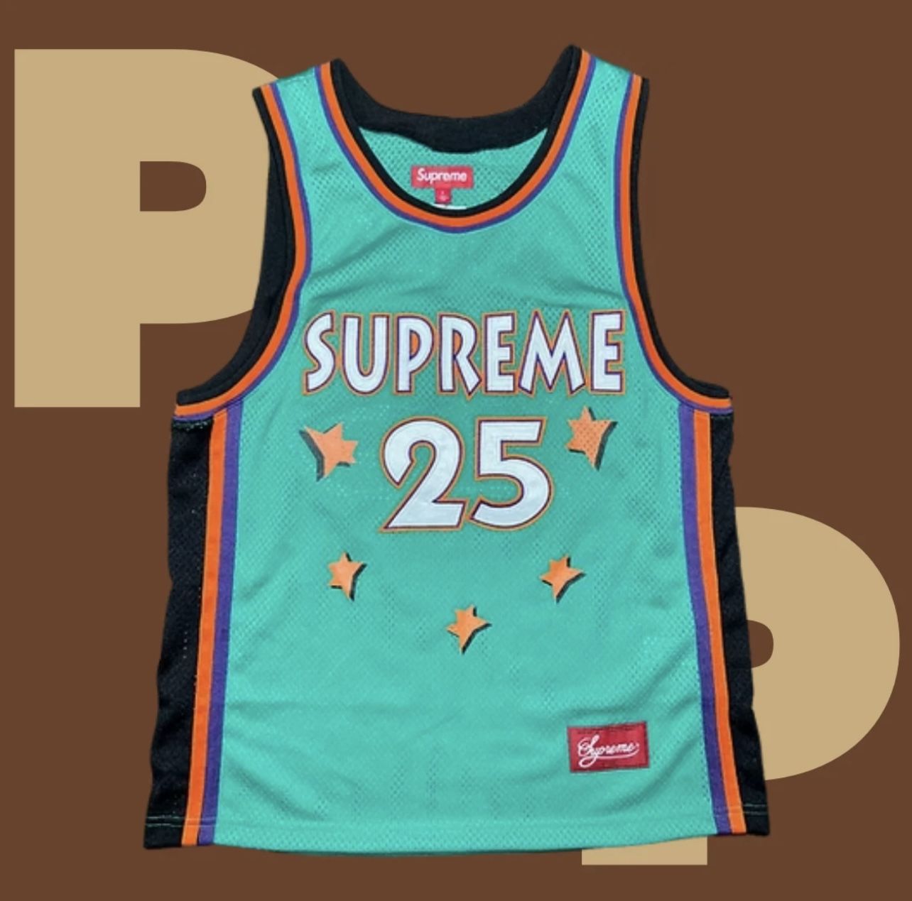 Supreme All Star Basketball Jersey (Small)