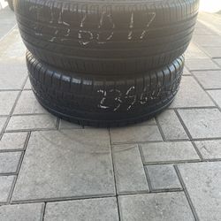 235/60/17 Pair 60$, Good Tread, They Aren’t The Same Brand