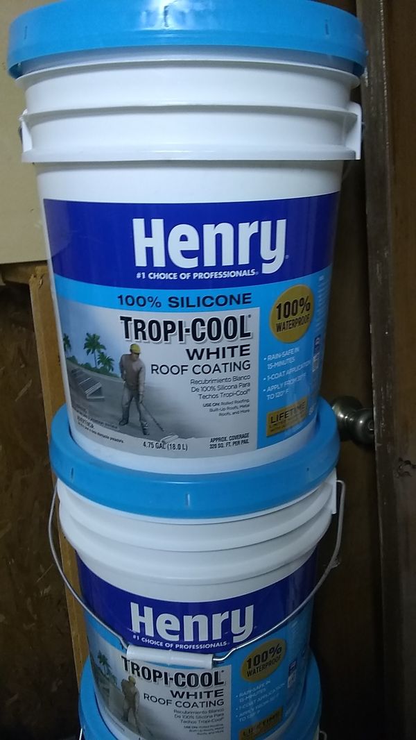 Henry Tropi Cool Roof Coating 100 Percent Silicone For Sale In Phoenix henry-tropi-cool-roof-coating-100-percent-silicone-for-sale-in-phoenix