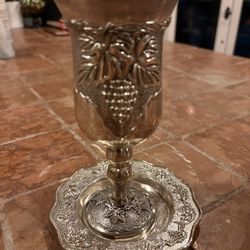 Silver Plated Wine Chalice