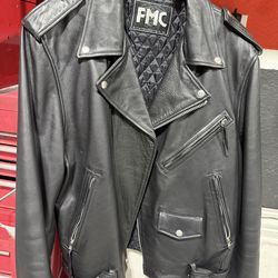 Motorcycle leather jacket