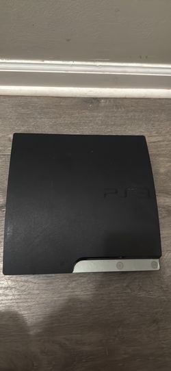 ps3 with games and controllers