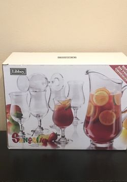 Libbey pitcher set