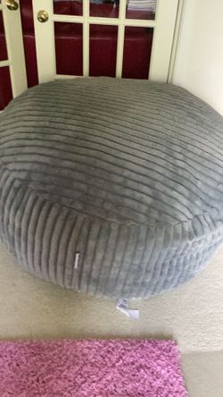 Grey Bean Bag 48 By 48