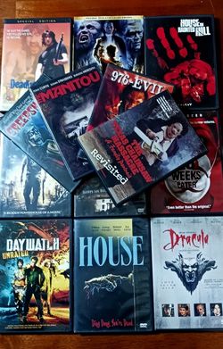 13 Dvd Lot Horror, Scifi, Gore, Mutants Zombies Vampires Retro Halloween