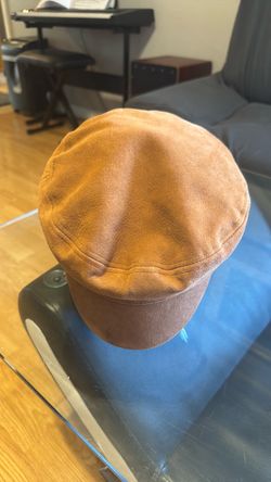 Frye cappuccino brown stingy brim fedora hat featuring a satin interior lining with the signature "FRYE Since 1863