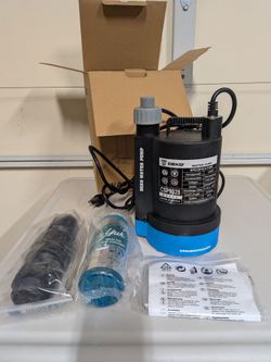 brand new! DEKO CSP9028 Submersible Water Pump 1/3 HP