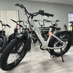 SIZZLEBK S400 26'' Step Over Fat Tire Ebike
