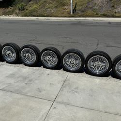 7 Bentchi Choked Alloy Wheels Off Of An Extreme Boat Trailer