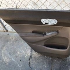 2006 - 2011 Honda Civic Rear Door Panel Driver Side