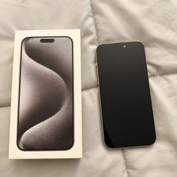 iPhone 15 Pro Max  Unlocked 256g