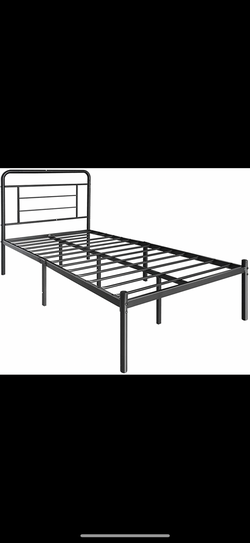 Twin Metal bed frame new