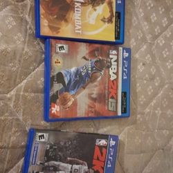 Ps4 7 Games  1 Controller 