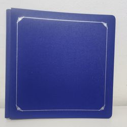 Creative Memories 12"×12" Royal Blue Scrapbook Album 