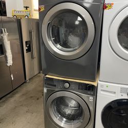 LG Set Gas Dryer And Washer 