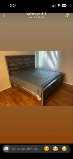Complete King size bed