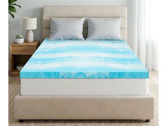 King gel memory foam mattress used