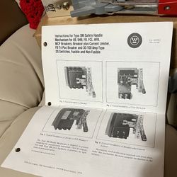 Westing House Am Safety Handle Mechanism