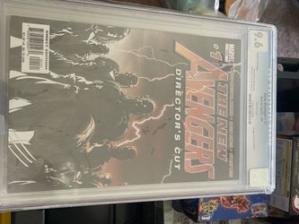 NEW AVENGERS 1 CGC 9.8 WPGS DIRECTOR'S CUT EDITON MARVEL 2005! 23 BONUS PAGES! 7