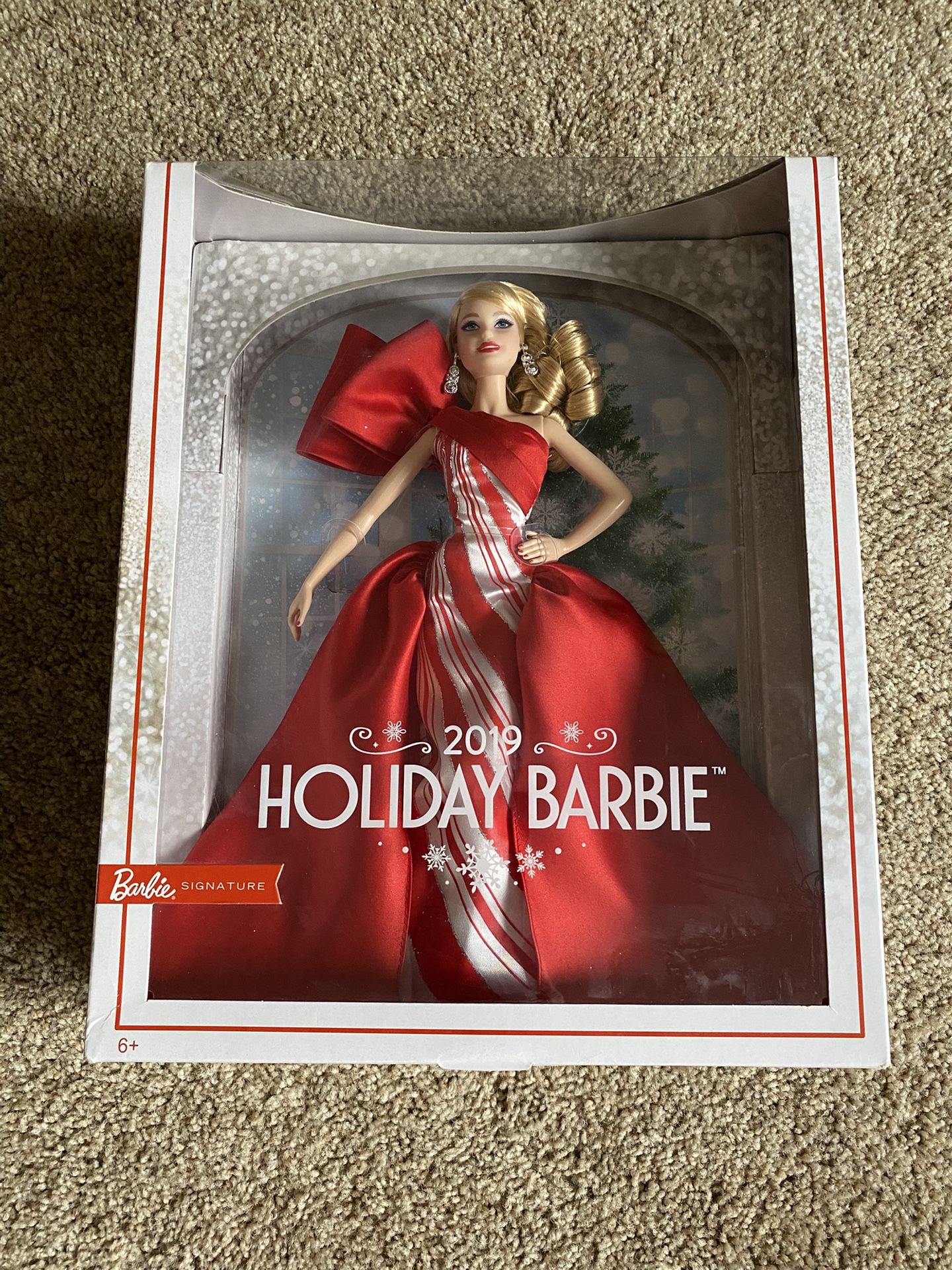 New-in-Box 2019 Holiday Barbie