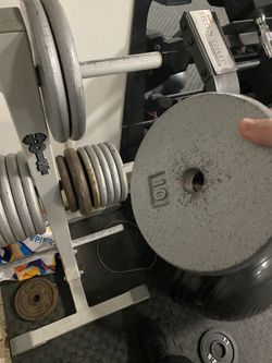 Weights And 2 Bars