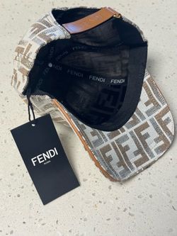 Fendi FF Monogram Baseball Cap