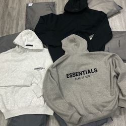 All colors essential hoodies (S-L)