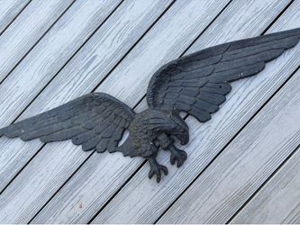 Large cast  iron eagle