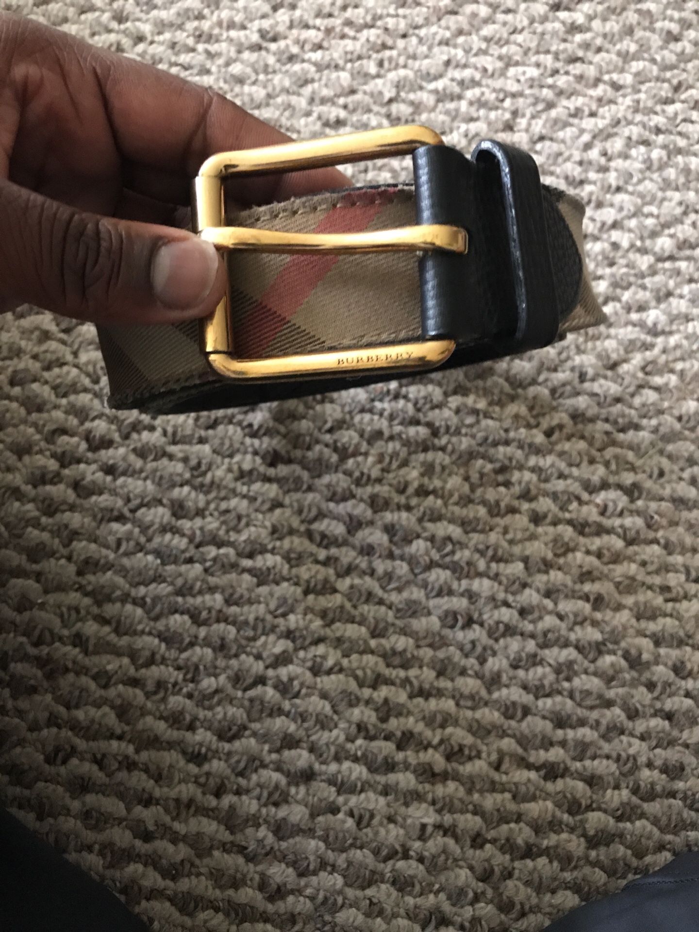 Burberry belt