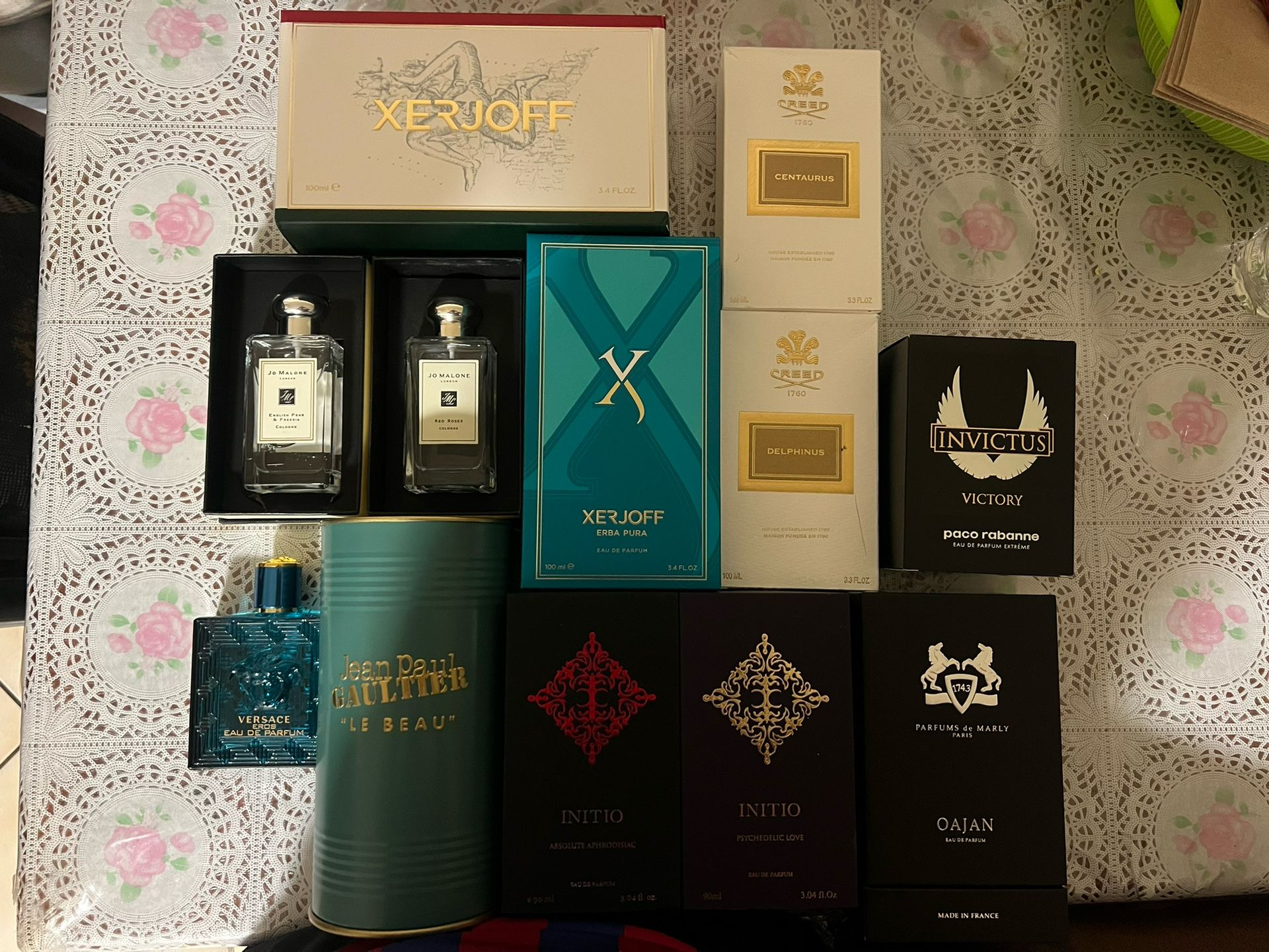 Colognes For Sale, Parfum De Marly, Xerjoff, Jo Malon,creed, Initio And More