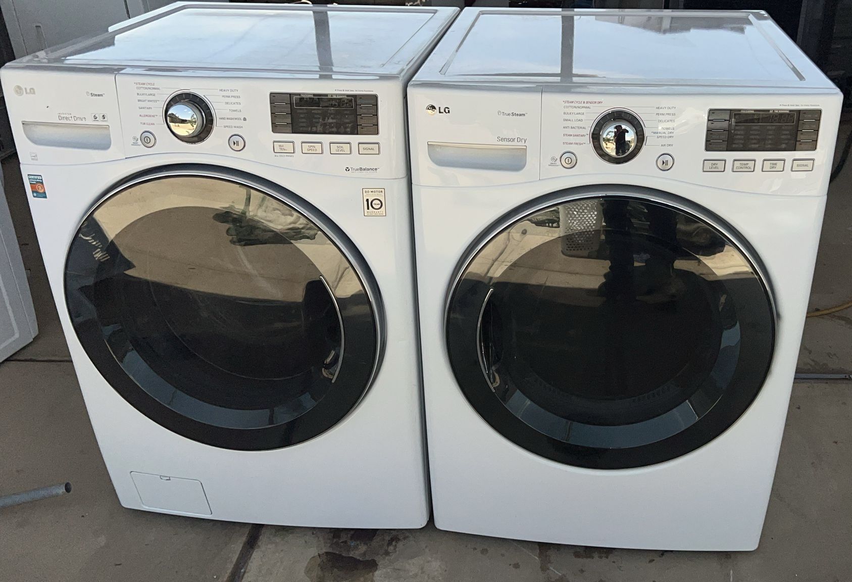 Electric Washer And Dryer 