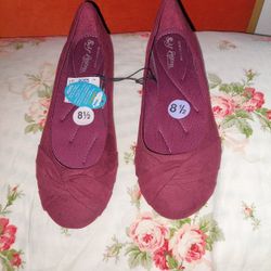 Women's Flat- Ballet Slip on - Size 8 /8 1/2