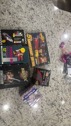Vintage NASCAR trading boxes/packs sets