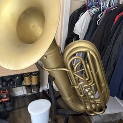 King Tuba 2340 With Case And Stand