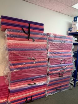 New ONLY $30!! Portable Gymnastics Floor Mat 6”x3”x2" thickness (while supplies last)