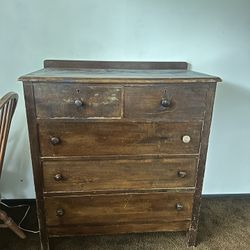 FREE Vintage Wood Dresser