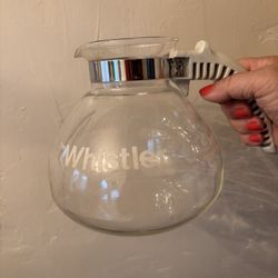 Whistler Glass Tea / Coffee Kettle by Gemco