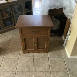 Solid Wood Nightstand TV Stand Media Center Cabinet Dresser Storage Handmade