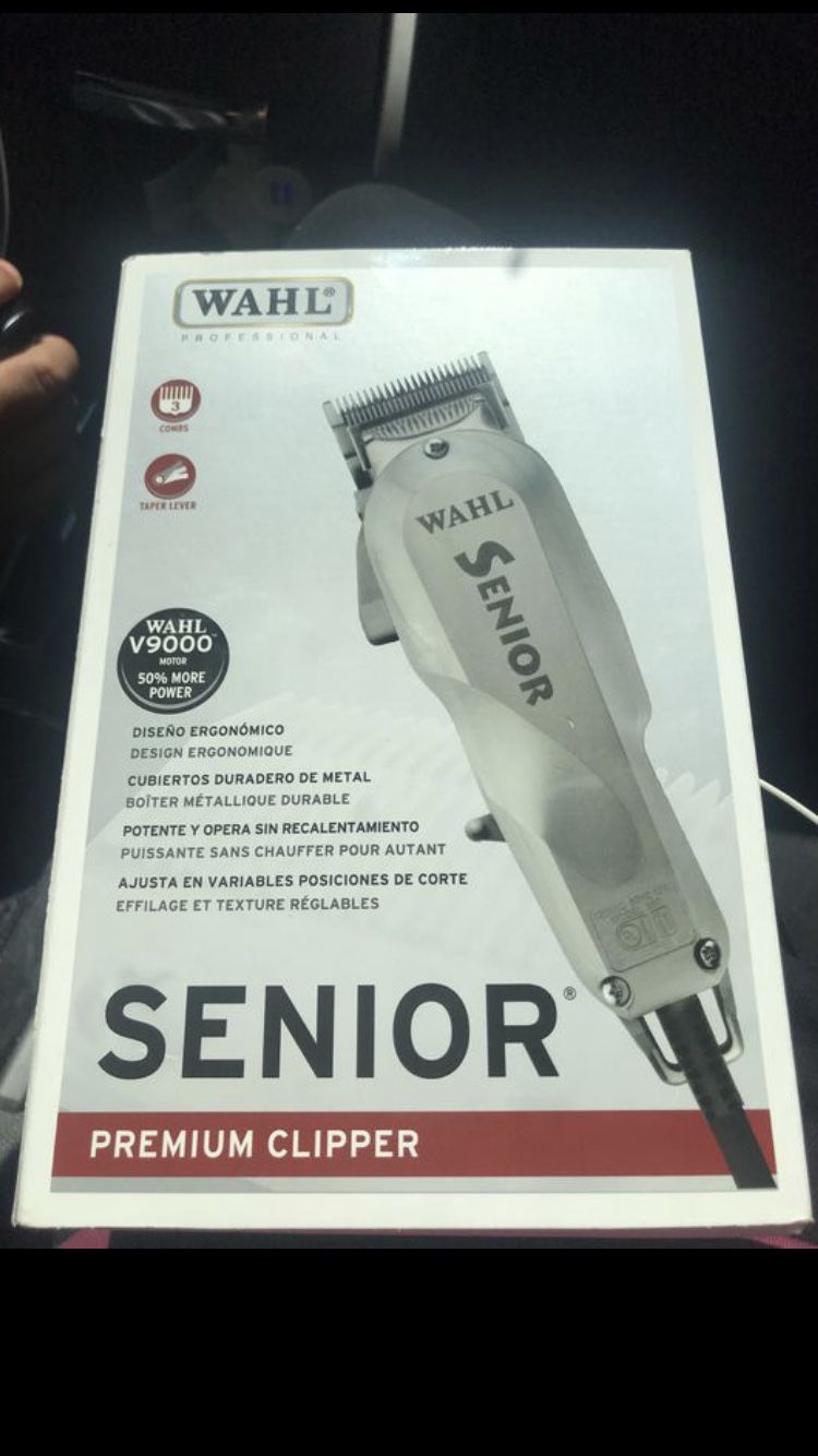 Wahl senior premium clippers brand new still in box for 40$