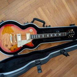 Les Paul Ultra Guitar With Hardshell Case - Cherry Sunburst